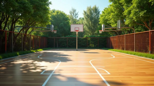 Aménager un terrain de basket : conseils et dimensions essentielles