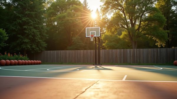 Aménager un terrain de basket : conseils et dimensions essentielles